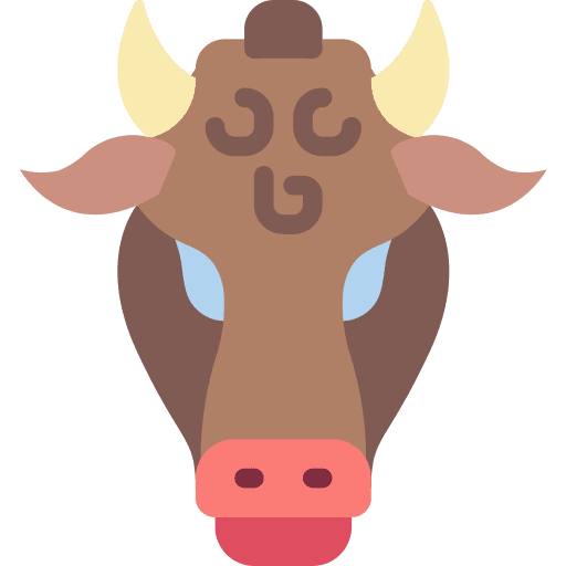 Minotaur legend greek folklore icon