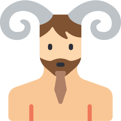 Satyr satyr legend character icon