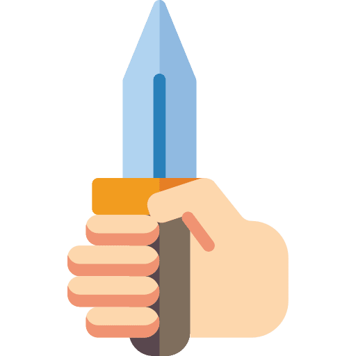 Dagger weapon knight dagger icon
