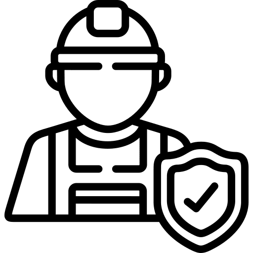 Worker worker security professions and jobs icon