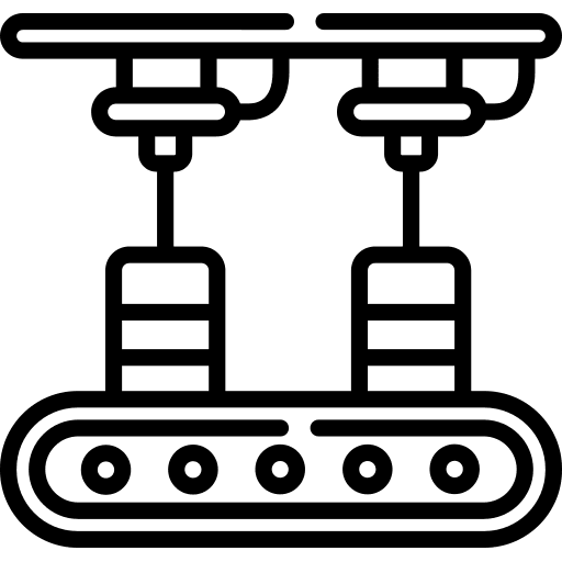 Factory machine factory machine machine technology icon