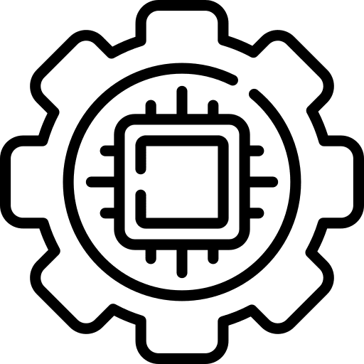 Gear settings gear industry icon