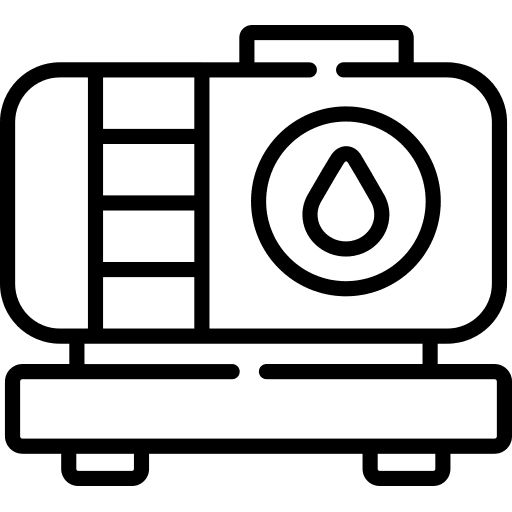 Tank storage industry industrial icon