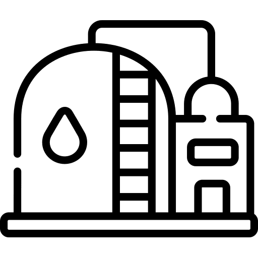 Water factory water factory establishment manufacturer icon