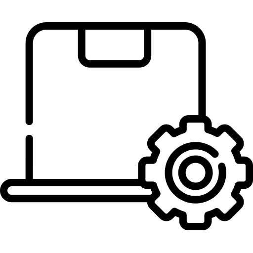 Box package shipping and delivery packaging icon