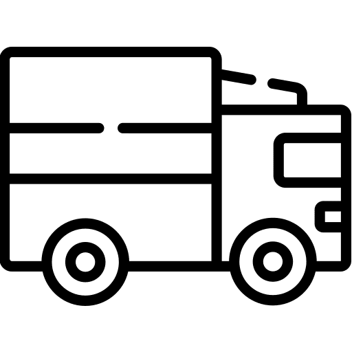 Truck automobile cargo truck vehicle icon