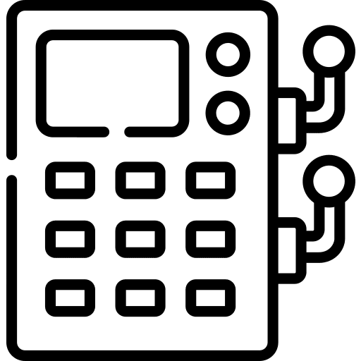 Controller mechanism levels electronics icon