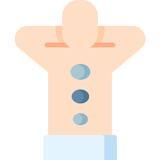 Beauty beauty massage hot stone icon
