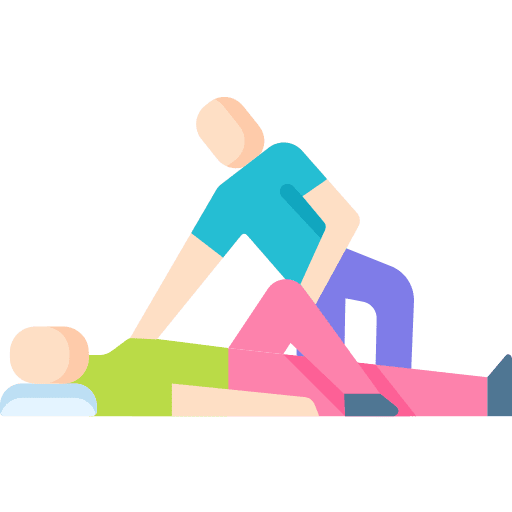 Healthcare and medical physiotherapy healthcare and medical recovery icon