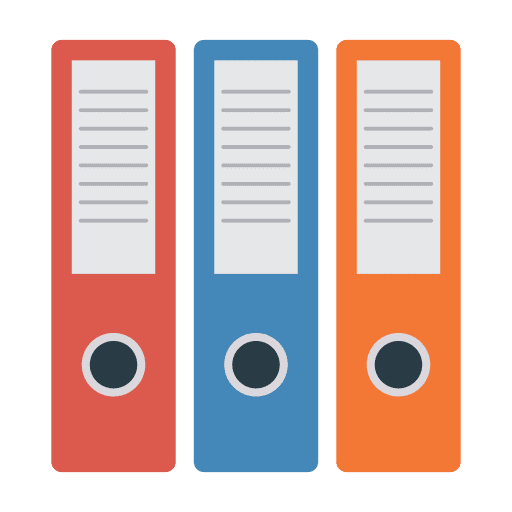 Archive documents interface file icon