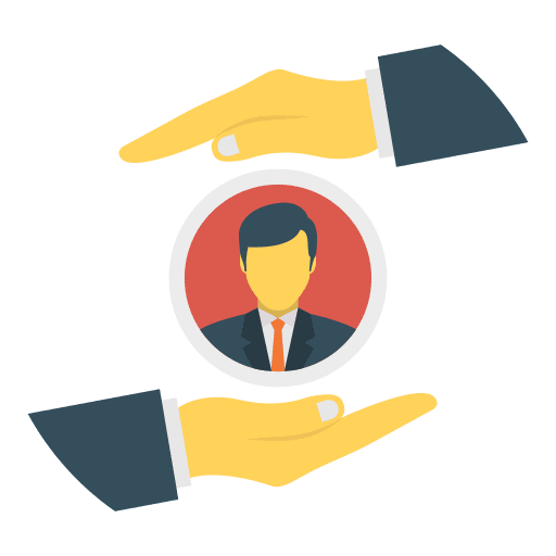 Employee employee hands hand icon