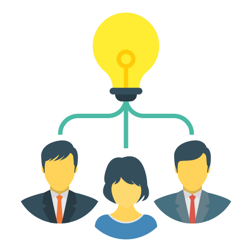 Creative employee profession work icon