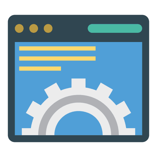 Browser setting interface seo and web icon