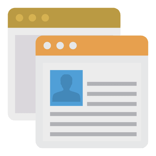 Browser website web page world wide web icon