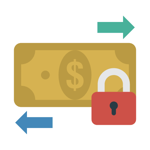 Money business and finance commerce exchange icon