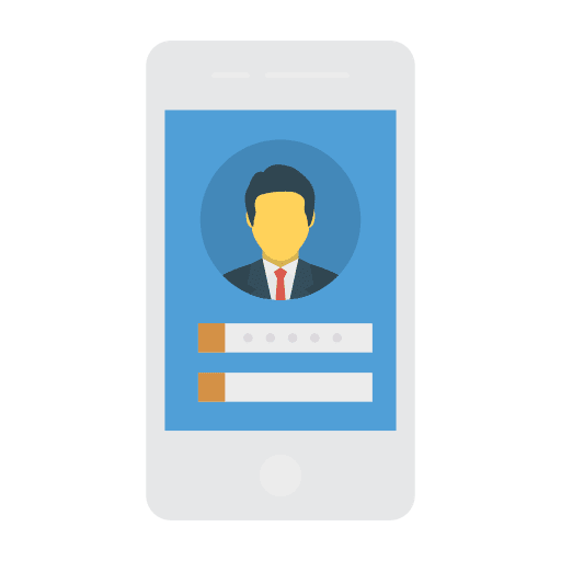 Login user login profile icon