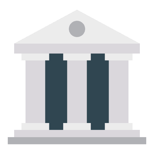 Bank business money finance icon