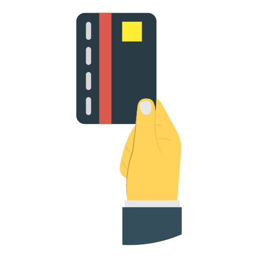 Payment method credit card money business icon