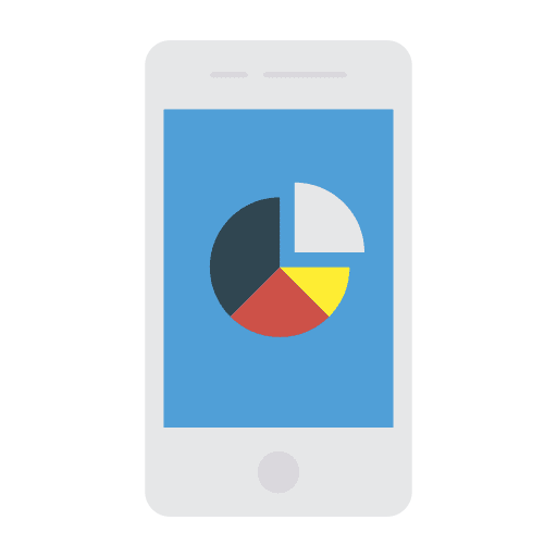 Pie pie chart analytics communications icon