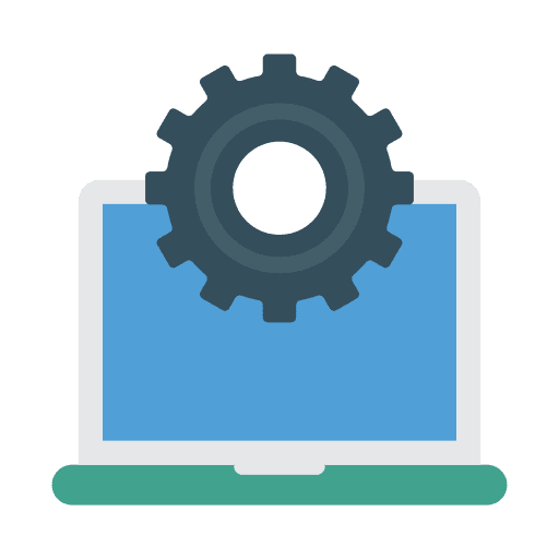 Preferences system setup wheels icon