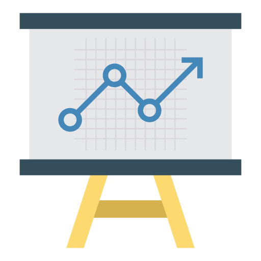 Presentation presentation growth graphics icon