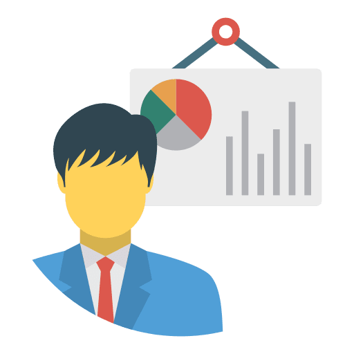 Presentation presentation strategy people icon