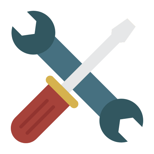 Setting construction and tools edit tools screwdriver icon