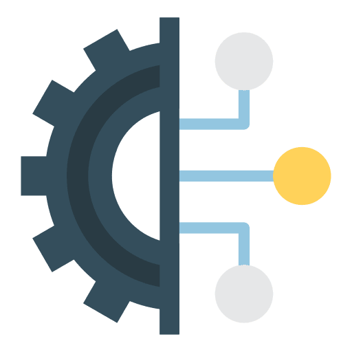 Setting networking setting gear icon