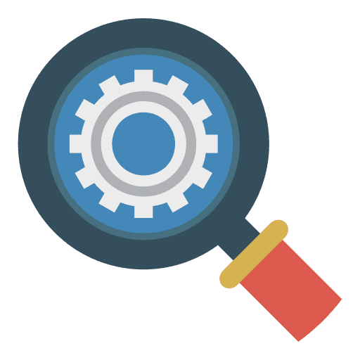 Setting setting cogwheel zoom icon