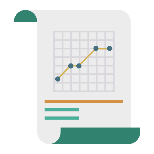 Analytic files and folders correct analysis icon