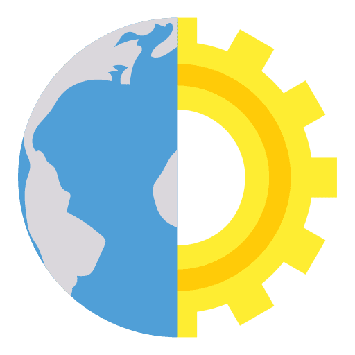 Settings wireless internet globe grid seo and web icon