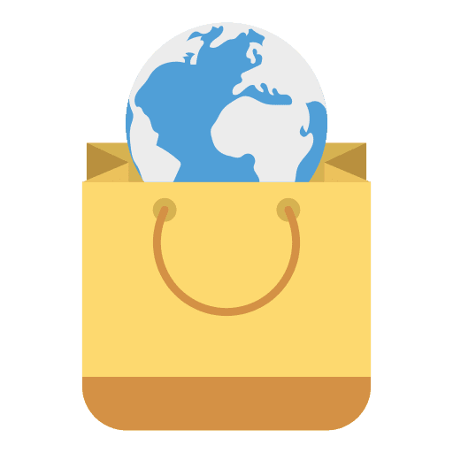 Shopping bag shopping bag shopper supermarket icon