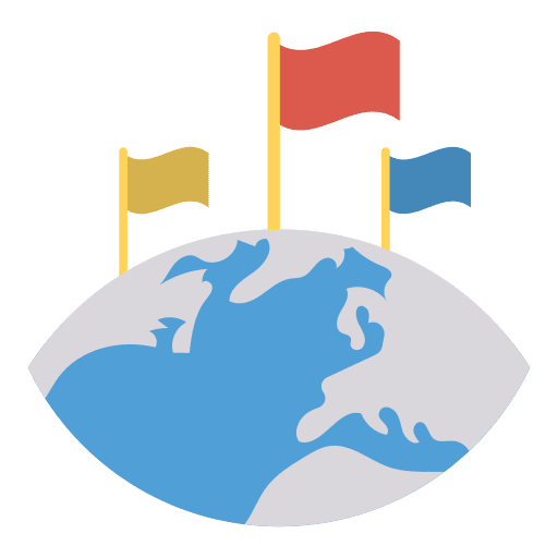 Success achievement advancement ladder icon