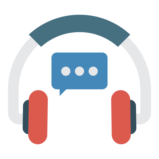 Support microphone support telemarketer icon