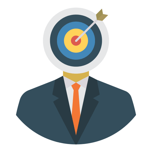 Target head arrow objective icon