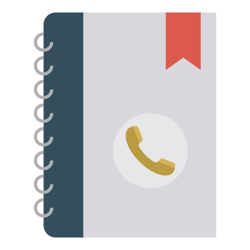 Telephone directory directory telephone directory business and finance icon