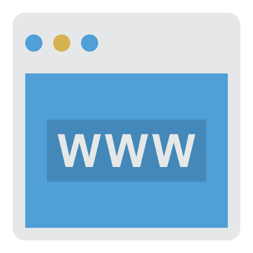 Browser seo and web interface www icon