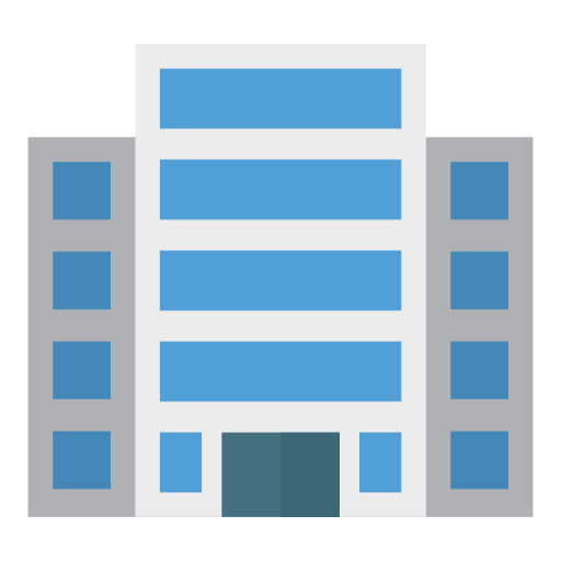 Building office architectonic office block icon