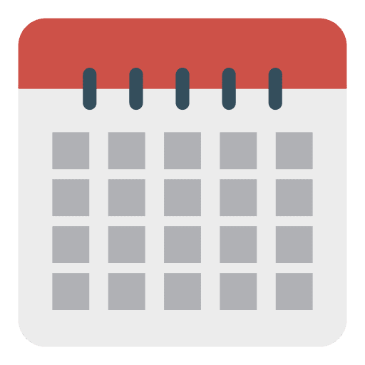 Calendar schedule organization administration icon