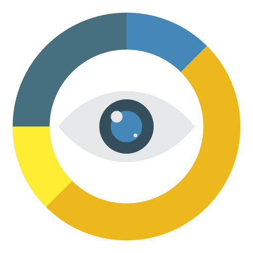 View analytics business eye icon