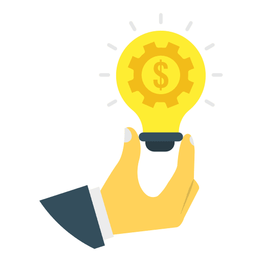 Creative money creativity hands and gestures icon