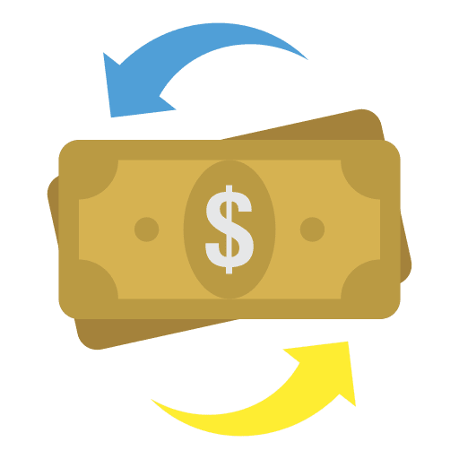 Dollar money interface dollar symbol icon