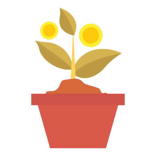 Growth growth investment business and finance icon