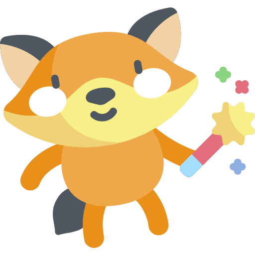Magic wand graphic tools magic wand fox icon