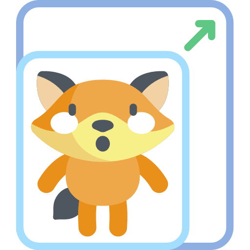 Resize graphic tools design tools fox icon