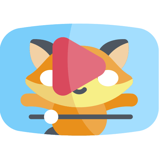 Video player streaming video player graphic designer icon