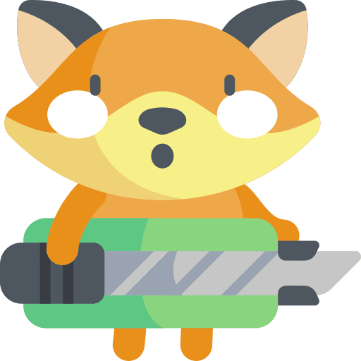 Cutter graphic tools design tools fox icon