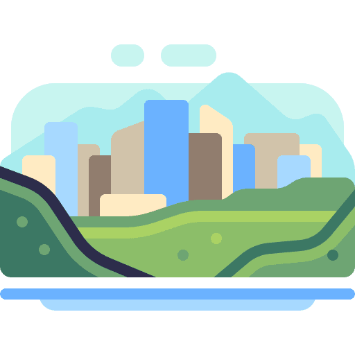 Cityscape urban cityscape buildings icon