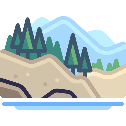 Coast outdoors scenery coast icon