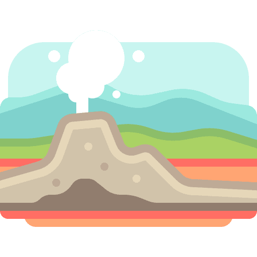 Geyser landscape outdoors geyser icon